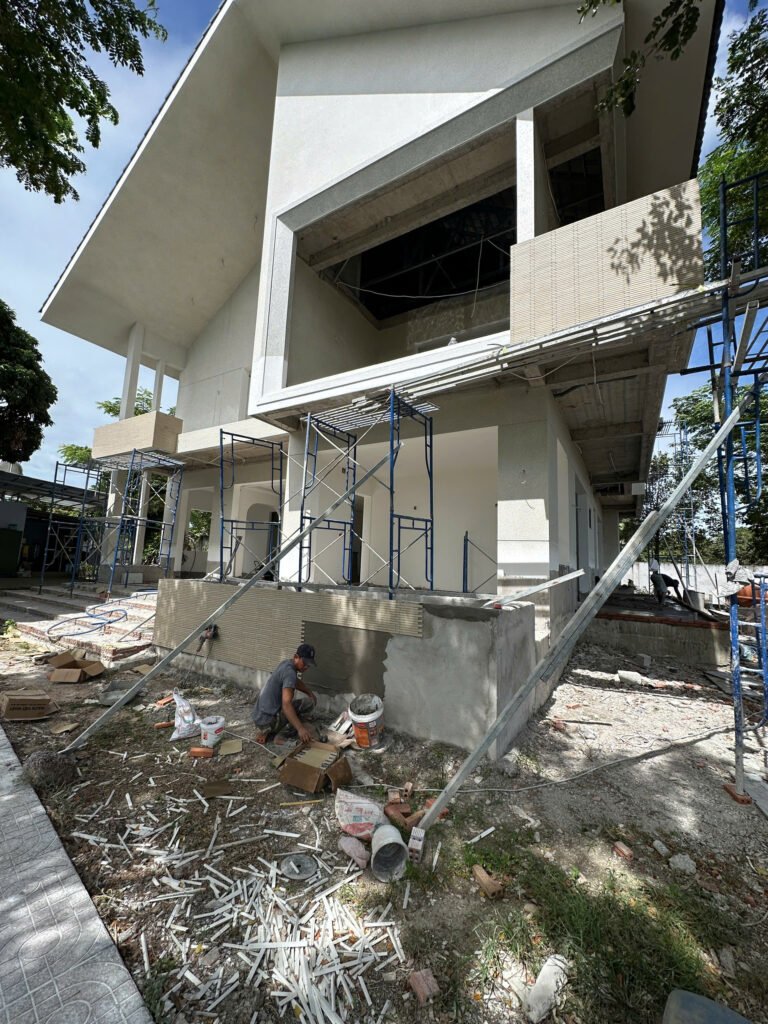 du an thi cong biet thu vuon 40